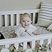 Crib Sheet Set | Toddler Sheet Set 2 Pack 100% Jersey Cotton Grey and White Abstract Stripes and Dots by Ely's & Co