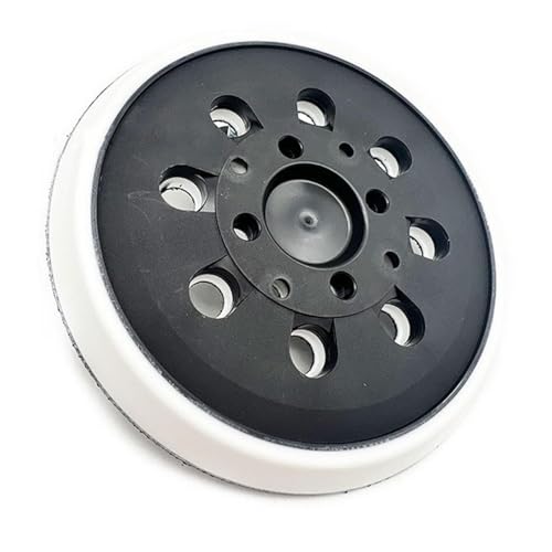 VZU Bosch PEX 400 AE Schleifteller 125 mm - 8 Löcher Hook und Loop Schleifplatte Kompatibel mit PEX 300 AE, Exzenterschleifer Zubehör