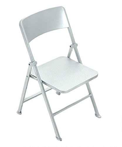 Phicen 1/6 Scale Floding Chair Playsets for Action Figures BJD Dolls Soldiers Siliver