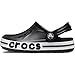 Crocs Kids' Bayaband Clog, Black, 1 Little Kid