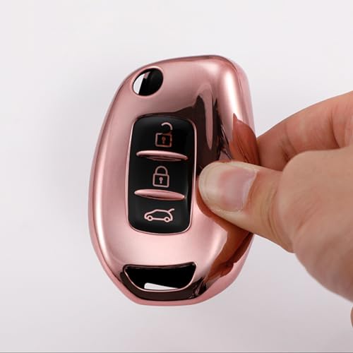 Funda para llave de coche Renault 2020 2021 carcasa protectora de llavero inteligente 6
