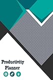 Productivity Planner: Daily write in Productivity Workbook and Business Planner for private business or small business cover 6
