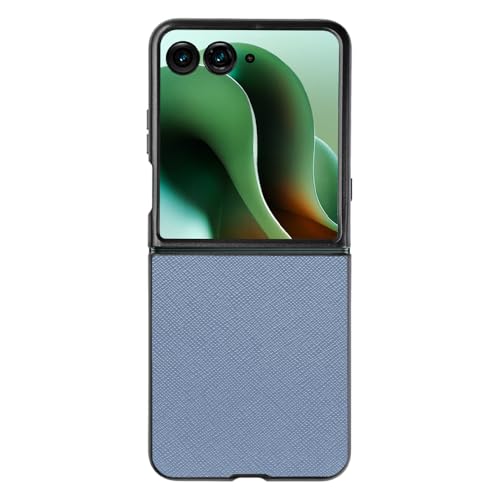 LOOF CASUAL-SHELL ���U�[ ���^ �X�}�z�P�[�X for motorola razr 60 ultra �p �P�[�X �J�o�[ �X�g���b�v�z�[�� �V���v�� �ϏՌ� �y�� [�N���E�f�B�u���[]