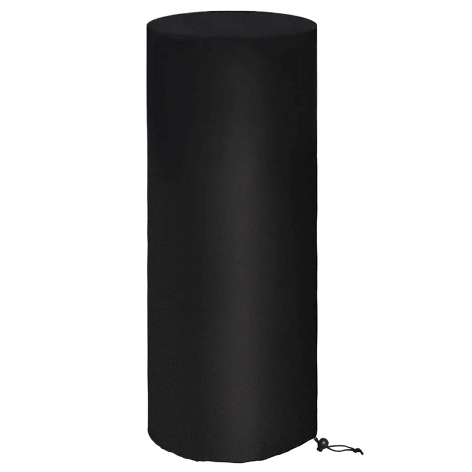 Enxjire Black Outdoor Heater Cover Patio Heater Covers Waterproof Outdoor Cover 210D Oxford Windproof, Protection Around 50X50x120 Cm