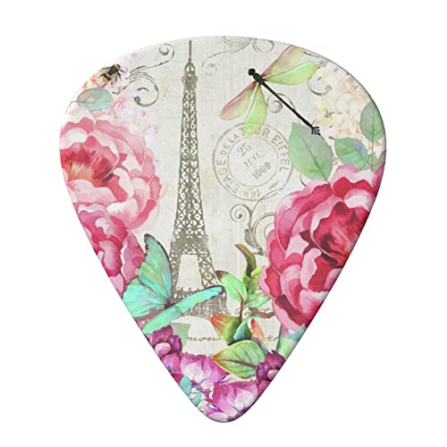 Dragonfly French Tower Lot de 6 médiators pour guitare acoustique, guitare électrique, basse, ukulélé – fins, moyens et… - Les Beatles, Paul McCartney, John Lennon, RIngo Starr, George Harrison Dragonfly French Tower Lot de 6 médiators pour guitare acoustique, guitare électrique, basse, ukulélé - fins, moyens et… – Image 4