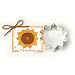 Sunflower Cookie and Fondant Cutter - Ann Clark - 3.5 Inches - US Tin Plated Steel