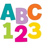Carson Dellosa 152-Piece 3" Colorful Bulletin Board Letters for Classroom, Alphabet Letters, Numb...