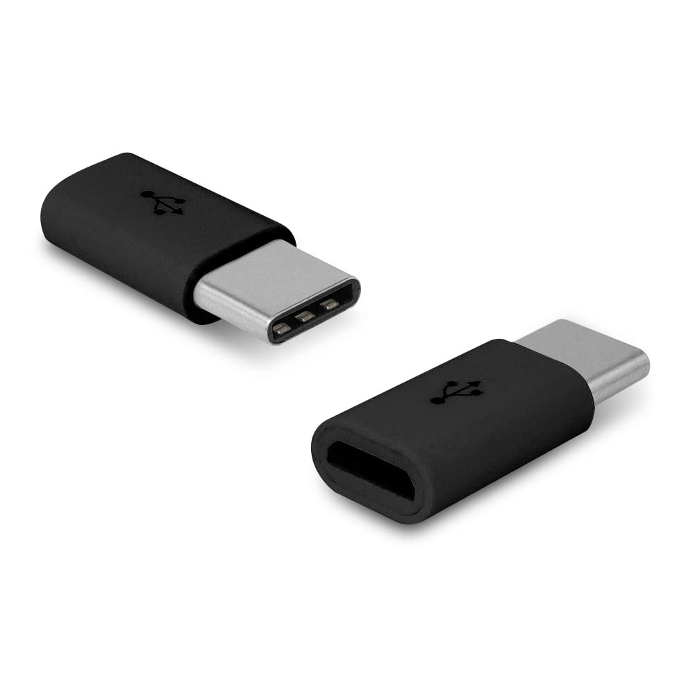 JBSTK USB-C Auf Micro USB Adapter [3 Stück] – Schnellladen Bis QC 3.0, Plug & Play