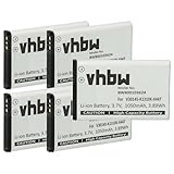 Kompatibler Hochleistungsakku | Kapazität: 1050 mAh | Spannung: 3,7 Volt | Nennenergie: 3,89 Wh | Zell-Typ: Lithium-Ion