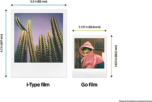 Película instantánea a color Polaroid Originals Go con marco negro para cámara Polaroid GO - 5 paquetes dobles con estuche (80 fotos) miniatura 5
