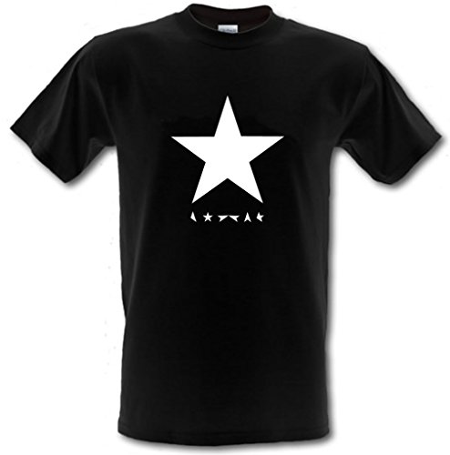 Image of Revolutionary Tees DAVID BOWIE BLACK STAR Heavy Cotton t-shirt Small - XXL