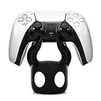 DLseego Game Controller Holder Stand for PS3 PS4 PS5 Xbox 360 ONE NS Pro, 3D Printing Gaming Console Controller Holder Desk Storage Organizer Mount Universal for Video Game Gifts Accessories - Black
