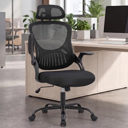 DUMOS Ergonomic Office Chair, Desk Computer Chair, Lumbar Support