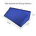 Wedge Pillowcase Bed Wedge Pillow Cover with Zippers Only Suitable for R-Type Wedge Pillows - Comforts Hypoallergenic, Machine Washable Case Only (1 Replacement Cover)