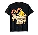 Softball Grandma Nana Gigi Heart Retro Flower Cute T-Shirt