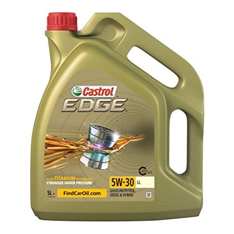 Castrol EDGE 5W-30 LL Aceite de Motor 5L con Fluid TITANIUM Cover