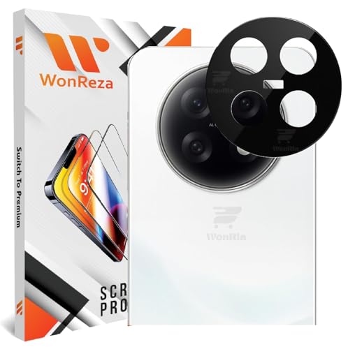 Image of Pack 1- Back Camera Glass Protector for Oppo F31 Pro Plus 5G [3D Premium] Camera Glass Protector (Black)