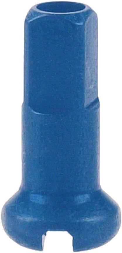 Replacement Compatible with Blue Alloy 2.0x12mm Spoke Nipples for Building - Lightweight, Durable & Bicycle Bike
