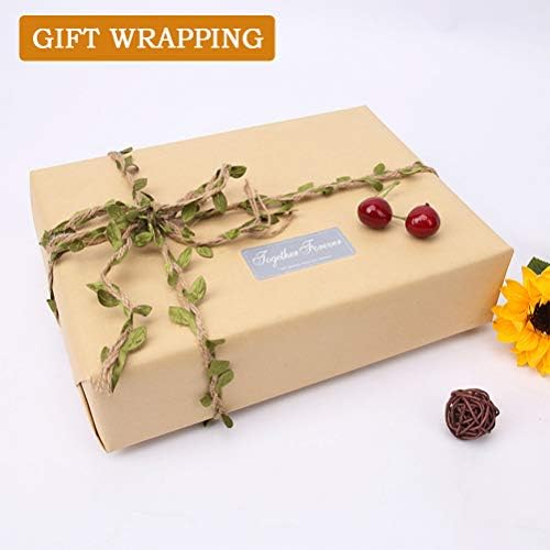 50Pcs A4 Brown Kraft Paper Sheets Recyclable Natural Kraft Paper Card for Inkjet Printer and Laser Printer or Craft Made, 150GSM