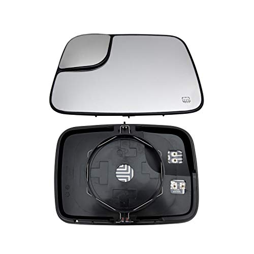 Rugged TUFF Heated Driver Side Mirror Glass Assembly #TOP12