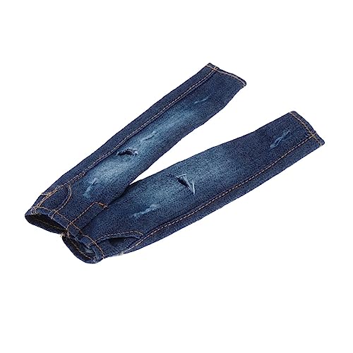 harayaa 1/12 Scale Figure Doll Clothes Pants Doll Outfits Doll Pants Trousers Cosplay Decoration Accessory for 6inch Action Figures Accessory, Blue Hole
