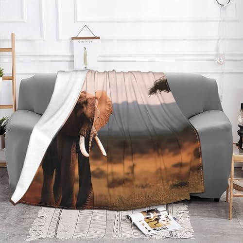 Couverture légère chaude pour lit soulageant le froid sur canapé et chaise