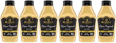 Maille Mustard Dijon Originale Squeeze 8.9 Oz, Pack Of 6, 8.9 Oz
