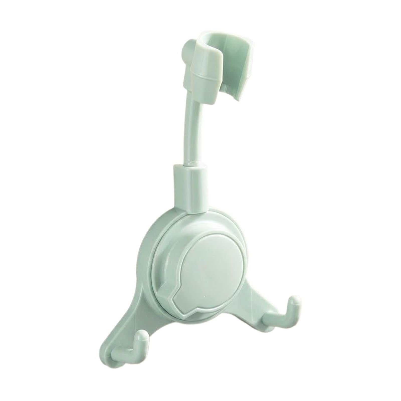 Support de douche à ventouse réglable vert pour baignoire enfant