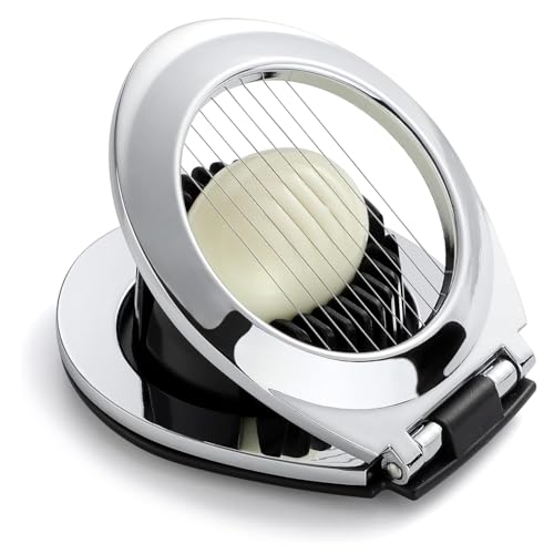 1 Articulo Cortadora de Huevos, Cortadora de Huevos de Alambre, Cortadora de Huevos con Alambre de Acero Inoxidable, Cortador de Huevos Multifuncional, para Huevos Duros, Jamón, Accesorios de Cocina