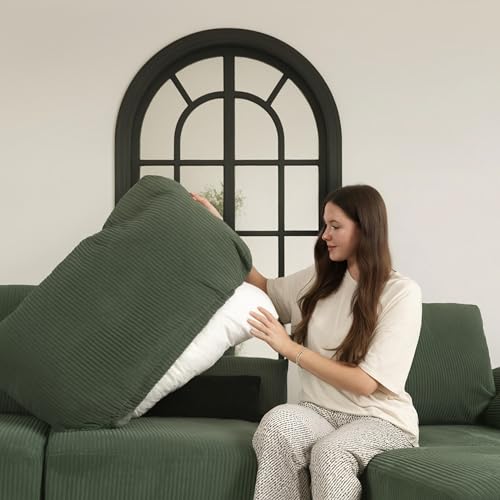 Luxury Velvet Sectional Sofa Large