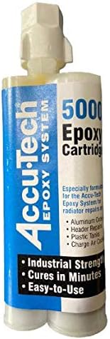 Accu-Tech Radiator epoxy for Metal and Aluminum Automotive Repairs – High Pressure and Temperatures – Fast 5 min Dry (5000)