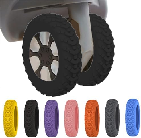 2024 New [Upgrade] Luggage Wheel Covers, 8Pcs