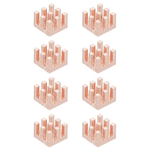 Disipador de cobre 7x7x5mm PATIKIL para chips CPU y transistores