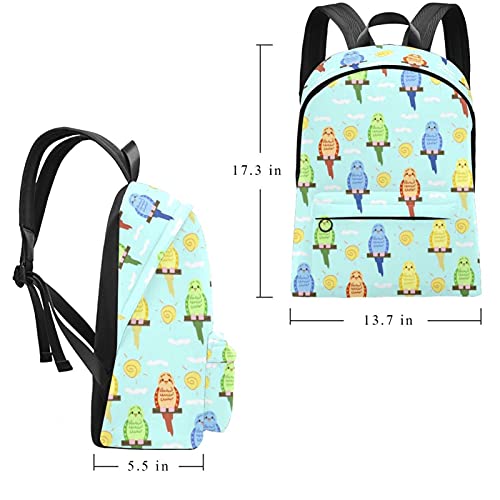 PLOKIJ Kinderrucksack Niedlicher Cartoon-Dinosaurier, der einen Roller fährt Rucksack für Kinder Kindergartentasche Für… – Bild 3