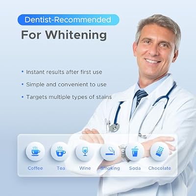Luelli Teeth Whitening Kit with 35% Carbamide Peroxide - Teeth Whitener for Sensitive Teeth | Enamel Safe - 32 LED Lights - Wireless with Tray and Whitening Gel Pen for Home | Travel (Mint)