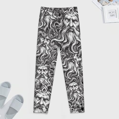 God Hades Mythical Symbols Men's Pajama Bottoms Sleep Lounge Soft Comfy Pants Sleepwear4