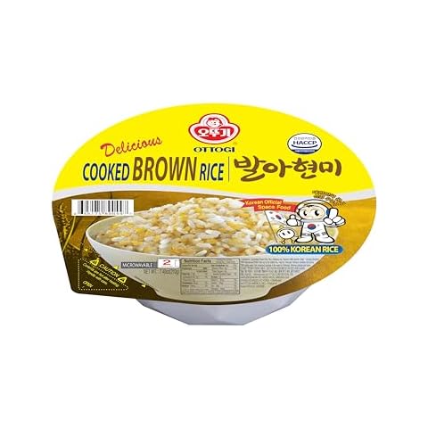 Ottogi Cooked Brown Rice, 12 Count Cover