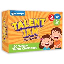 Talent Jam - Laugh Out Loud Fun - Acting & Charades Talent Game for Kids | Family Games for Kids and Adults | Help Shy Kids Builds Social Confidence | Acting Gifts