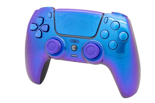 Image of Custom Controllerzz Custom Wireless Controller Compatible with PS5 - Multiple Designs Available (Chameleon & Chameleon Inserts)