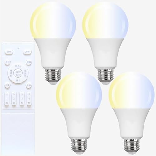 led�d�� �������Fled�d�� 1480lm 100W �`���� �y4�Z�b�g�z �����R���t�� E26 3�N�ۏ� �^�C�}�[���� 4�ʂ�̃������[�@�\ ��铔 ���i�K�������F �����R�����u���� LED�Ɩ� �d���F�`�����F �d���F �����F �����F ���邳���� �L
