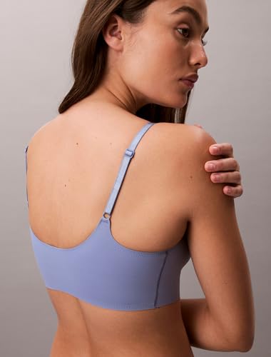 Image of Calvin Klein Women's Invisibles Comfort Seamless Adjustable Skinny Strap Bralette Bra