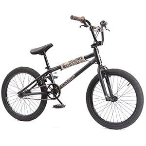 KHE BMX Fahrrad Black Jack schwarz Aluminium 20 Zoll mit Affix Rotor nur 10,2kg!