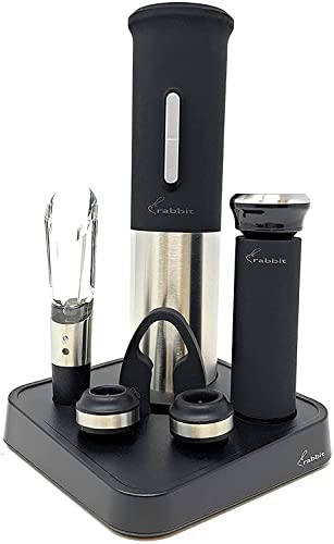 Rabbit Electric Wine Opener Set