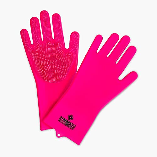 �y���{���K�i�z Muc-Off(�}�b�N�I�t) ���]�� ��ԗp �O���[�u DEEP SCRUBBER GLOVES �s���N M�T�C�Y �h��