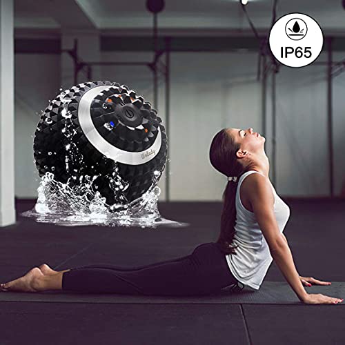 Wolady ZD00001-P Vibrating Massage Ball 4-Speed High-Intensity Fitness Yoga Massage Roller thumb #4
