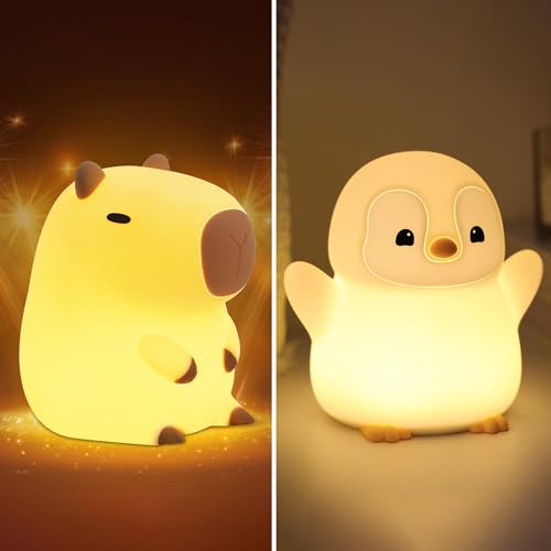 Lámpara de noche infantil portátil Attivolife con diseño animal miniatura 1
