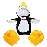 Penguin Onesies Kids Infant Baby Cosplay Outfits Kawaii Hoodie Romper with Shoes