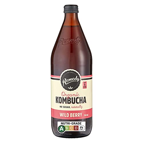 Remedy Drinks Organic Kombucha Wild Berry 750ml