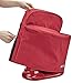 HOMEST Stand Mixer Dust Cover with Pockets Compatible with KitchenAid Bowl Lift 5-8 Quart, Empire Red (Patent Pending)