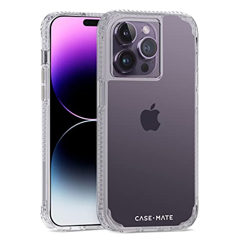 Coque antichoc iPhone 14 Pro transparente avec protection 4.6m